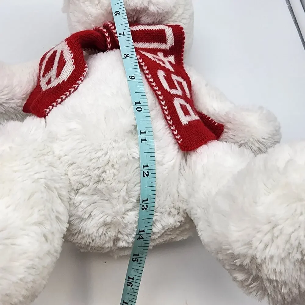 Aero Aeropostale PS4U White Teddy Bear Plush 14
